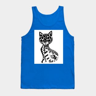 kawaii cat ecopop Tank Top